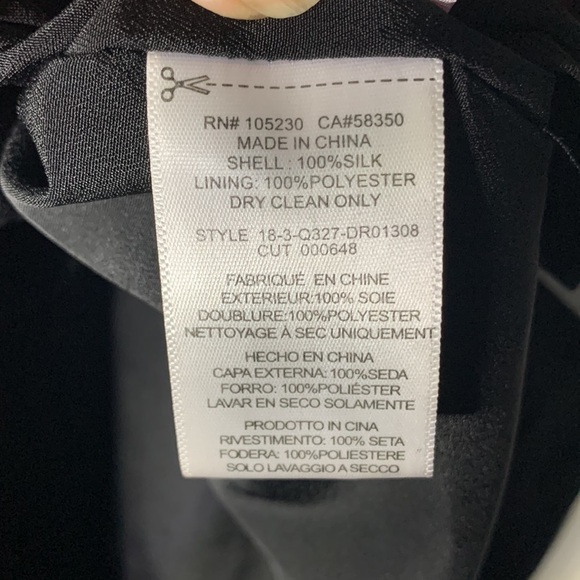 Equipment Natasha Button-detailed Floral-print Silk-georgette Mini Dress Black‎ - Picture 6 of 6